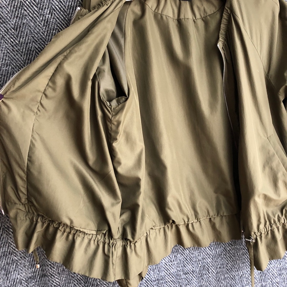 Zara basic olive jacket - Picture 5 of 6
